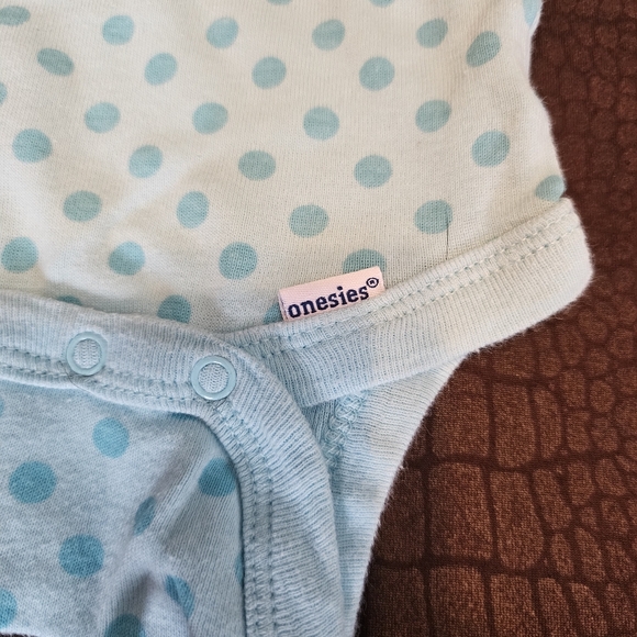 Lot Of 28 Baby Girl Clothing Carters Gerber Onesie Shirt Set 3 Month Button Zip - Picture 4 of 8